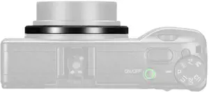 Ricoh GN-2 žiedo dangtelis, juodas