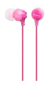 "Sony" MDR-EX15LP, laidinės, 8 - 22000 Hz, muzikinės, 3 g, ausinės, rožinės spalvos
