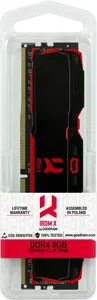Goodram IRDM X, 8 GB, 1 x 8 GB, DDR4, 3200 MHz, 288-pin DIMM, Black