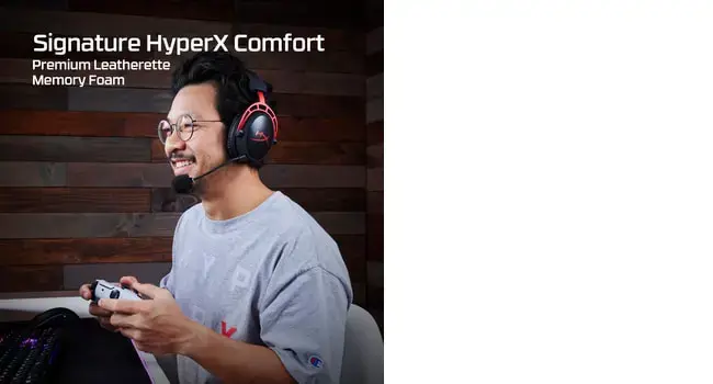 "HyperX Cloud Alpha" - belaidės žaidimų ausinės (juodai raudonos), belaidės, 15 - 21000 Hz, žaidimų, 335 g, ausinės, juodos, raudonos
