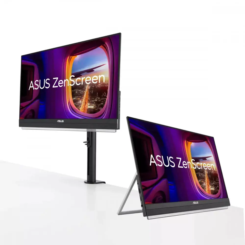 ASUS ZenScreen MB229CF, 54.6 cm (21.5"), 1920 x 1080 pixels, Full HD, LED, 5 ms, Black
