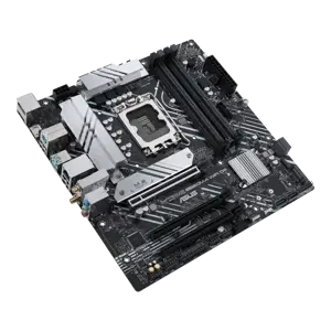 ASUS PRIME B660M-A WIFI D4, "Intel", LGA 1700, "Intel® Celeron®", "Intel® Core™ i3", "Intel® Core™ i5", "Intel® Core™ i7", "Intel® Core™ i9",..., DDR4-SDRAM, 128 GB, DIMM