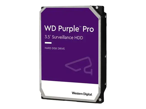 "WD Purple Pro" 18 TB SATA 6 Gb/s standusis diskas 3,5 colio vidinis 7200 aps/min 512 MB spartinančiosios atminties 24x7 urmu