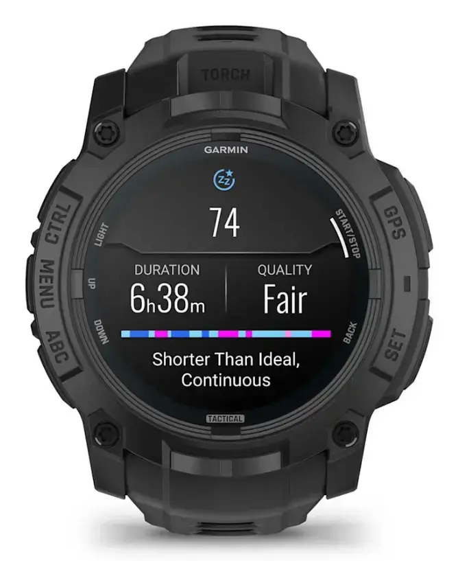 SMARTWATCH INSTINCT 3 AMOLED/BLACK 010-03020-50 GARMIN