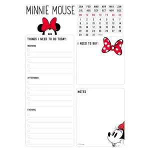 Minnie Mouse - Kalendorius be datos / planuoklis 54 puslapiai