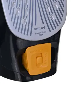 "Philips" 7000 serijos DST7060/20 HV garinis lygintuvas mėlyna/geltona, garinis lygintuvas, "SteamGlide Elite" padas, 2 m, 250 g/min, mėlyna, geltona, 55 g/min