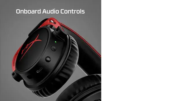 "HyperX Cloud Alpha" - žaidimų ausinės (juodai raudonos), laidinės, žaidimų, 13 - 27000 Hz, 298 g, ausinės, juodos, raudonos