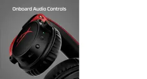 "HyperX Cloud Alpha" - žaidimų ausinės (juodai raudonos), laidinės, žaidimų, 13 - 27000 Hz, 298 g, ausinės, juodos, raudonos