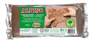Modelinas ALPINO 500g rudas