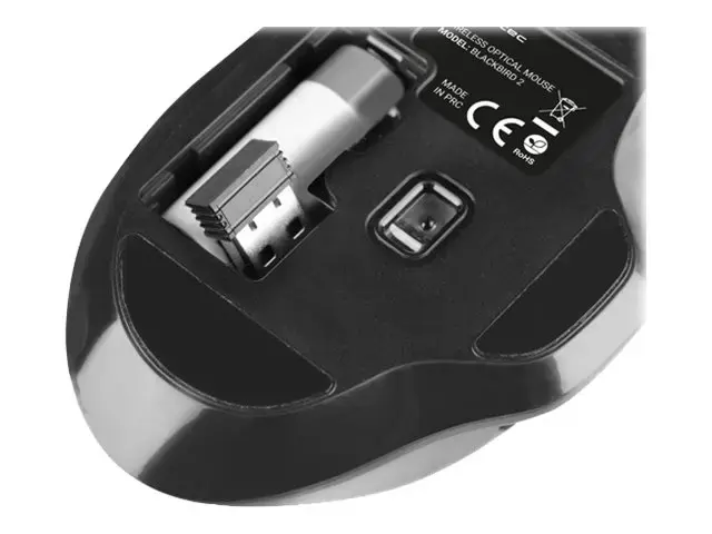 NATEC belaidė pelė Blackbird 2 1600DPI juoda