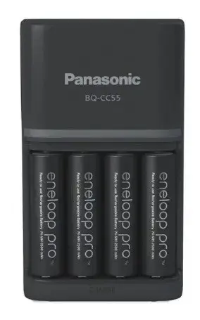 Kroviklis Panasonic ENELOOP Pro K-KJ55HCD40E, 2 val; +(4xAA)