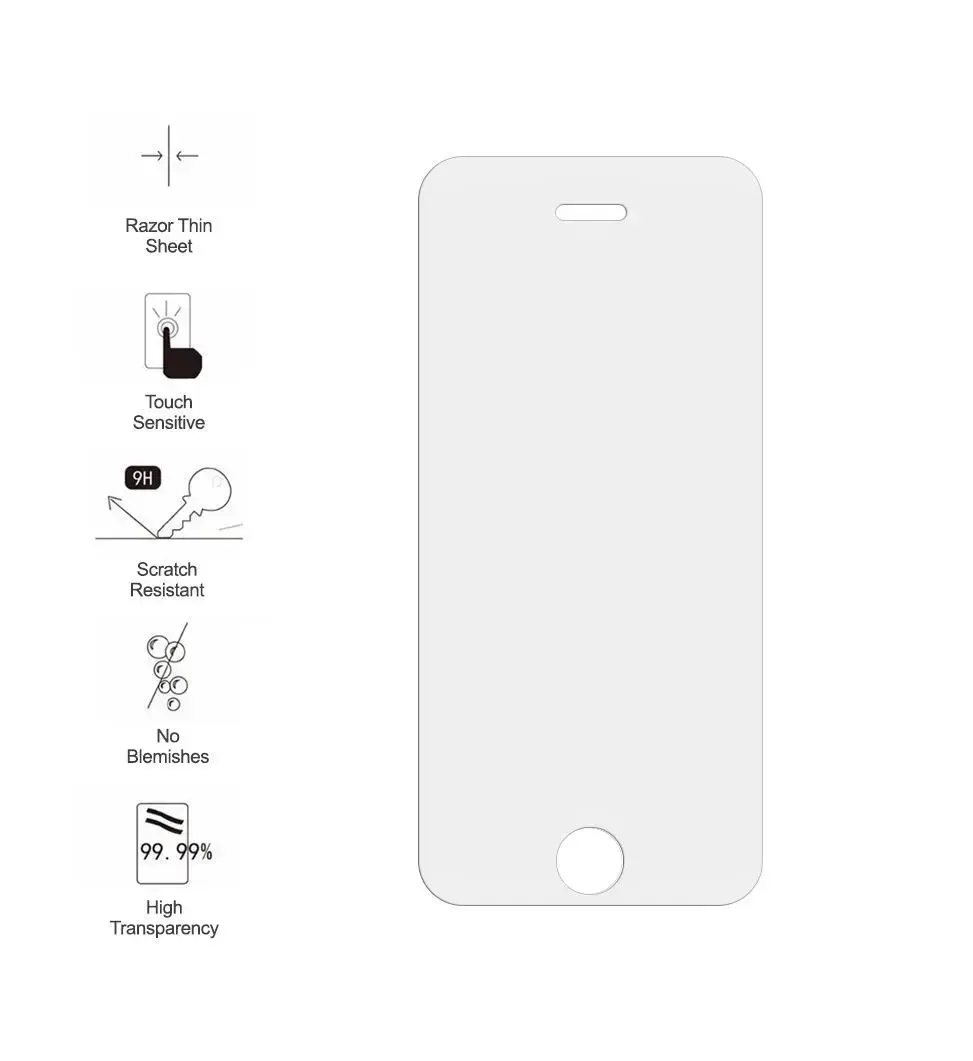 Grūdintas 2,5D stiklas, skirtas "iPhone 15 Pro Max" 6,7