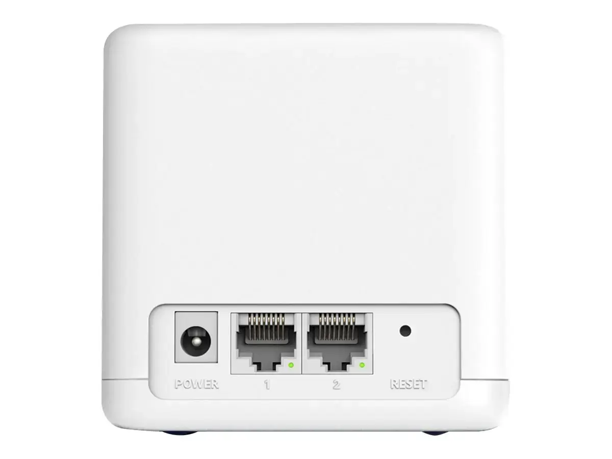"Mercusys" AC1300 "Halo H30G" (2 vnt.) 802.11ac, 400+867 Mbit/s, Ethernet LAN (RJ-45) prievadai 2, tinklelio palaikymas taip, MU-MiMO taip, balta