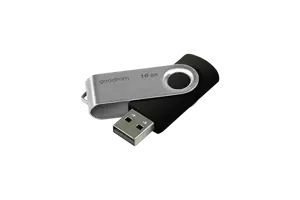 Goodram UTS2, 16 GB, USB Type-A, 2.0, 20 MB/s, Swivel, Black