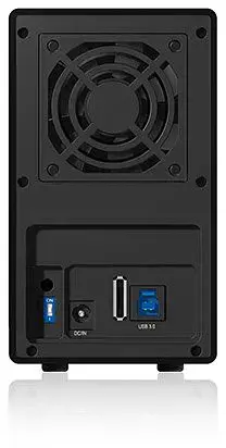 ICYBOX IB-RD3620SU3 IcyBox Išorinė RAID sistema 2x3,5 SATA I/II/III, USB 3.0, eSATA, juoda
