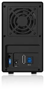 ICYBOX IB-RD3620SU3 IcyBox Išorinė RAID sistema 2x3,5 SATA I/II/III, USB 3.0, eSATA, juoda