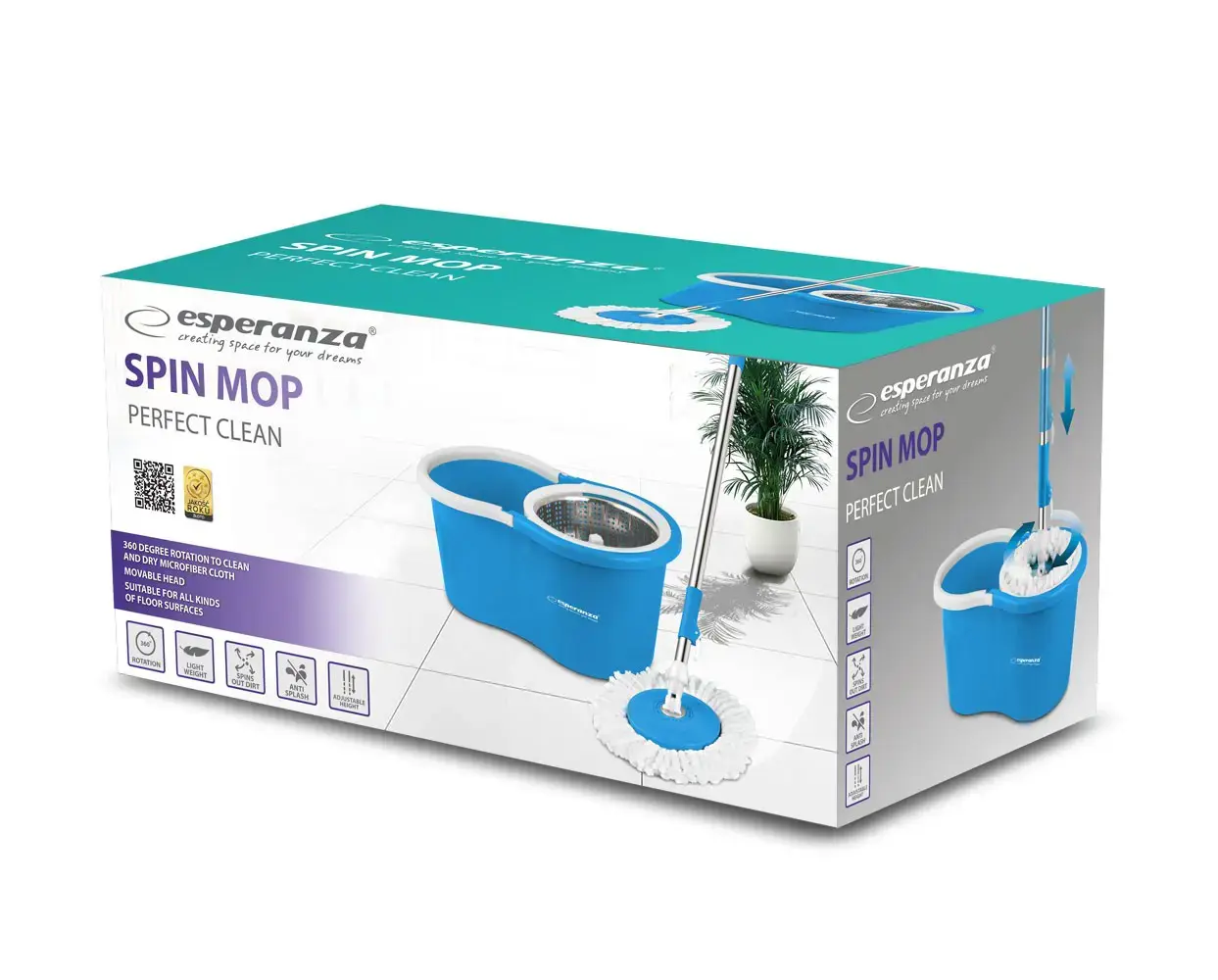 "Esperanza" EHS006 rotacinė šluota