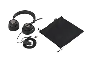 Kensington H2000 USB-C Over-Ear Headset, Wired, Office/Call center, 20 - 20000 Hz, 190 g, Headset, Black