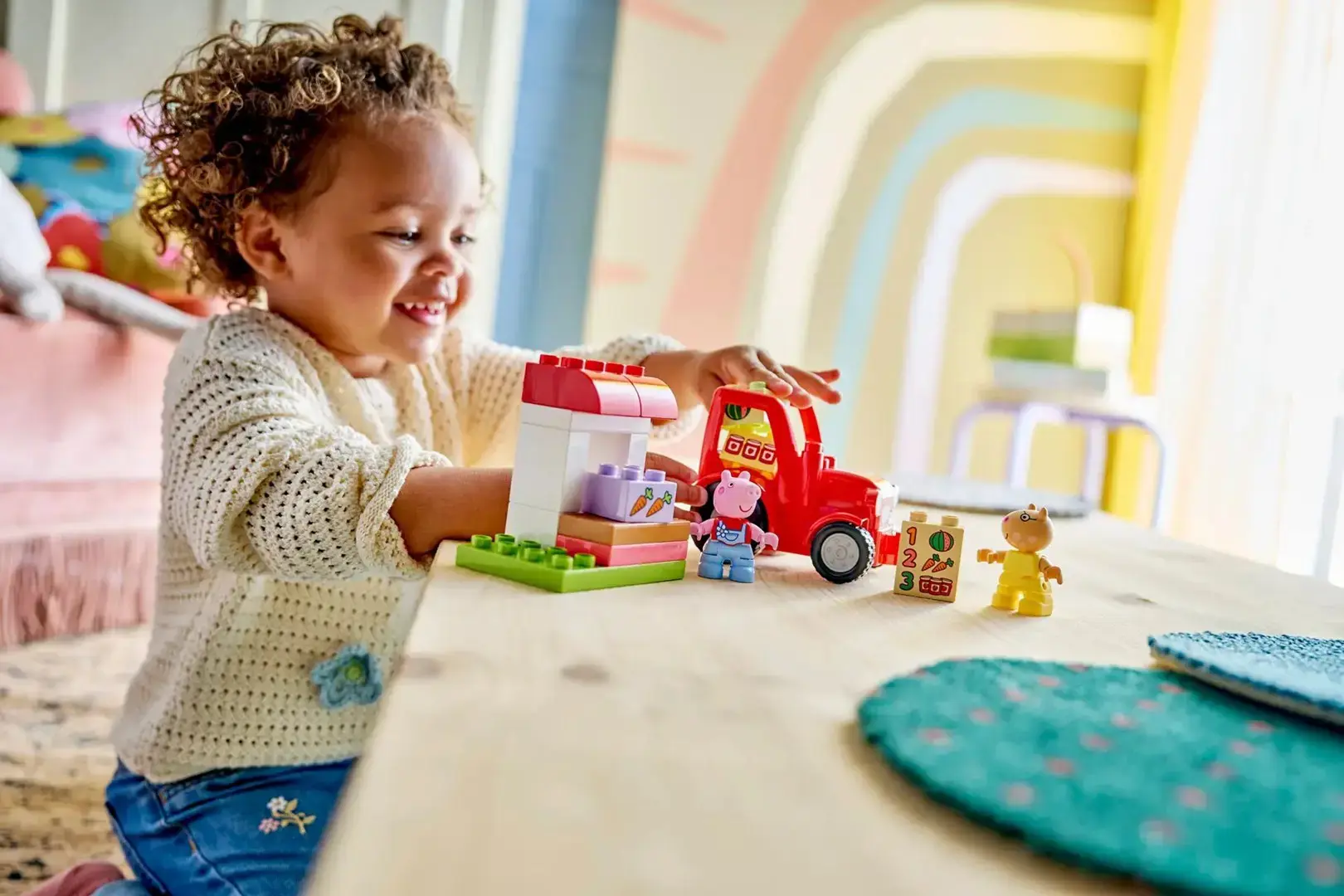 LEGO DUPLO 10468 Peppa Pig - Tractor and Market