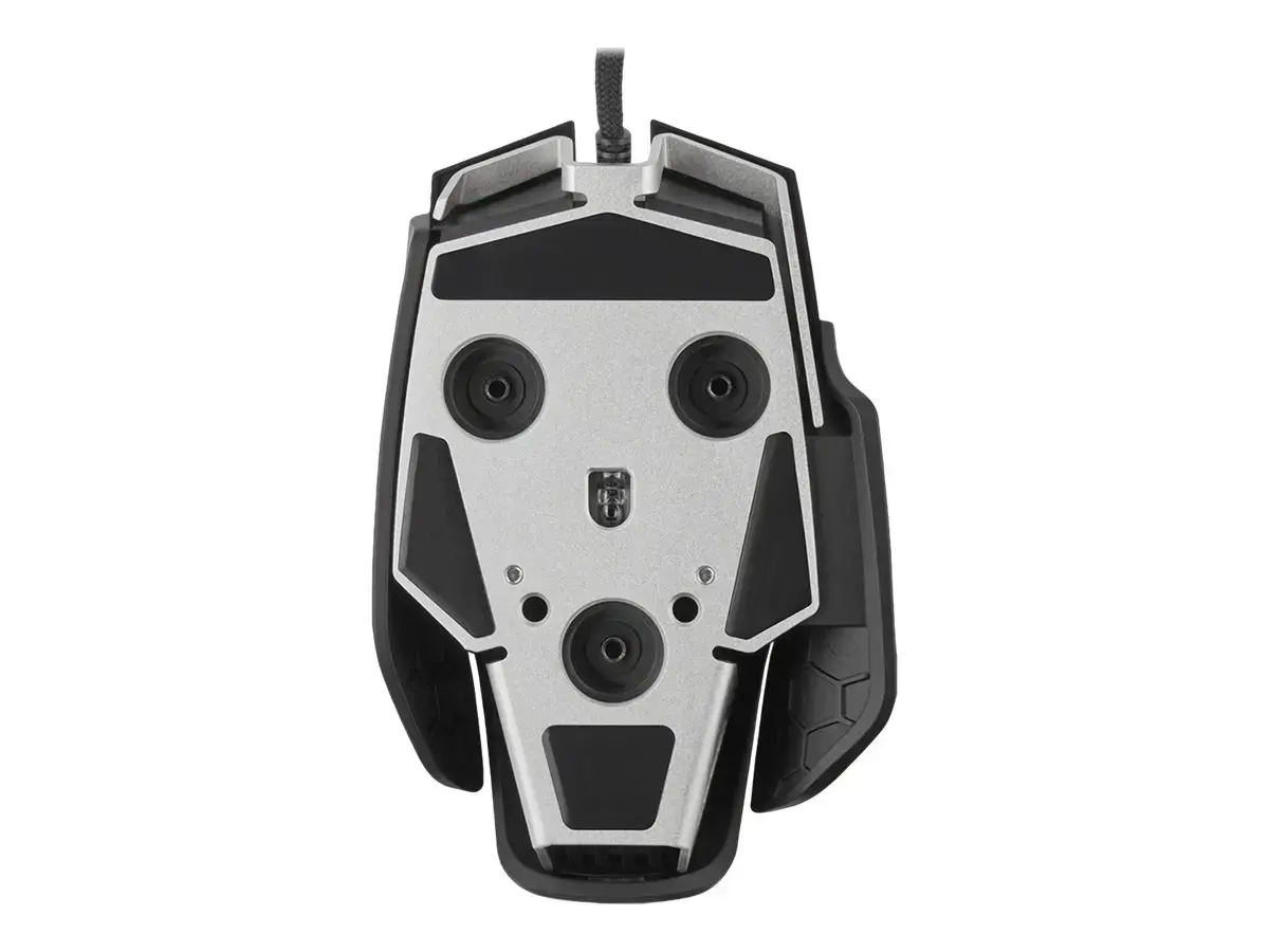 CORSAIR M65 RGB ULTRA Žaidimų pelė su RGB LED apšvietimu, optinė, sidabrinė, sidabrinė, ALU juoda