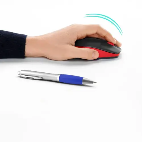 LOGITECH M190 Viso dydžio belaidė pelė - RED - EMEA