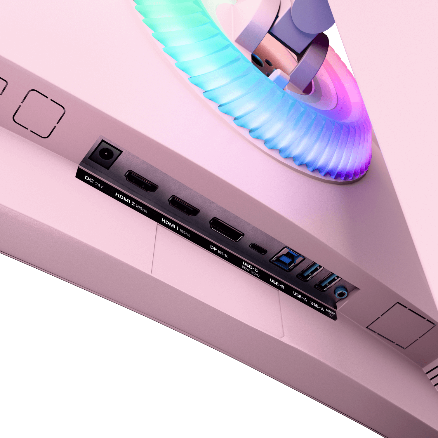 Arozzi Nova | 49 " | VA | 32:9 | 165 Hz | 4 ms | 5120 x 1440 pixels | 350 cd/m² | HDMI ports quantity 2 | Pink