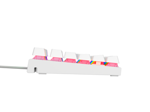 Genesis | THOR 303 | Mechanical Gaming Keyboard | Wired | US | Outemu Peach Silent | White