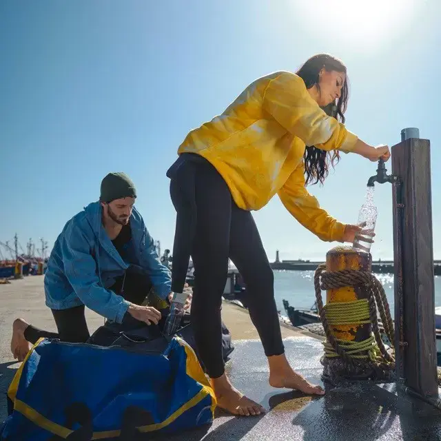 Brita Vital Filtering bottle 0.6 l Pastel blue