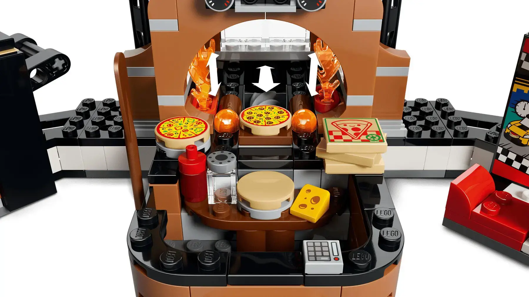 LEGO CITY 60496 Pizza Delivery Experience with Vehicles