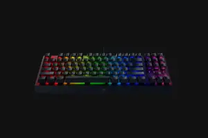 RAZER BlackWidow V3 Tenkeyless Green Switch - JAV išdėstymo klaviatūra