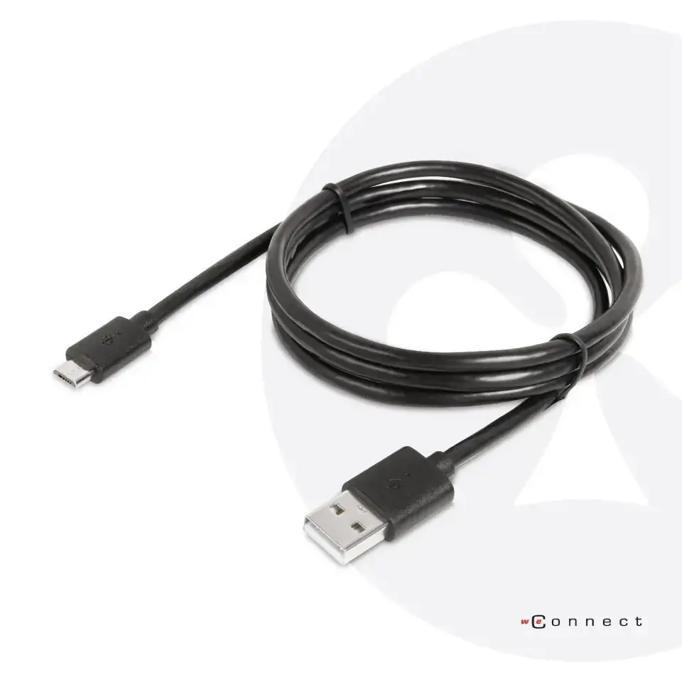 CLUB3D USB 3.2 Gen1 Type-A to Micro USB Cable M/M 1m /3.28ft, 1 m, USB A, Micro-USB B, USB 3.2 Gen 1 (3.1 Gen 1), 50000 Mbit/s, Black