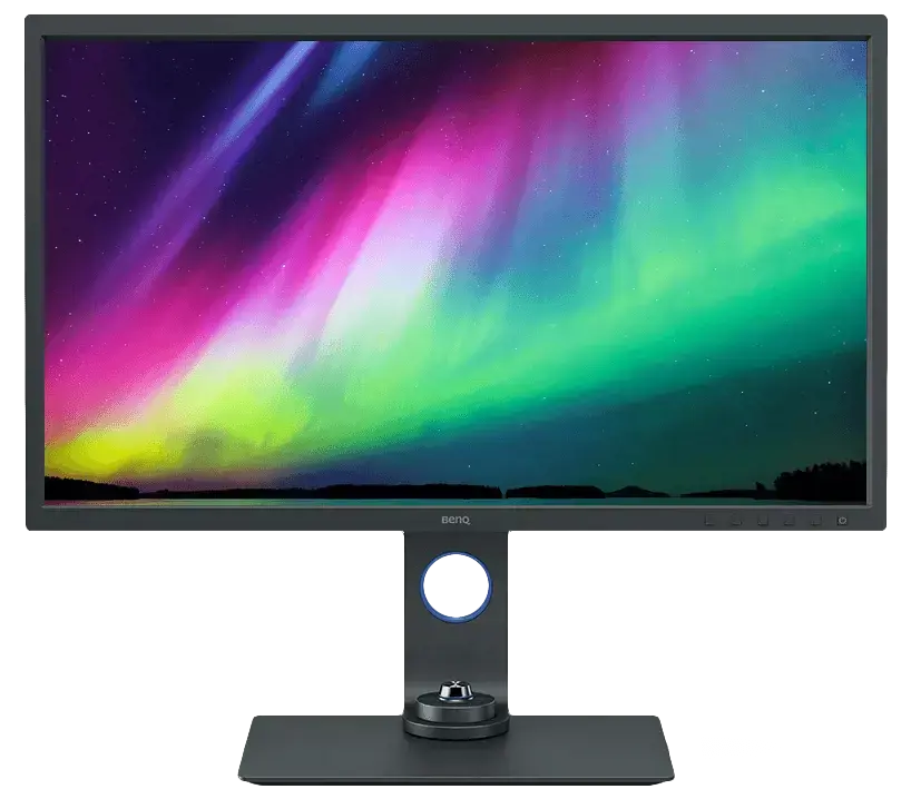 Monitorius BENQ SW321C 32inch photographer monitor 4K Adobe RGB 3840x2160 IPS 2xHDMI DP USB USB-C 60W