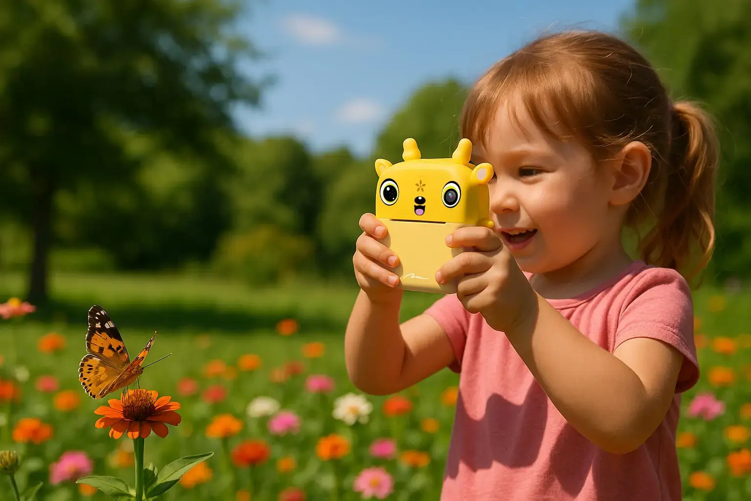 Digital kids’ camera with thermal printer SNAPI MT4108