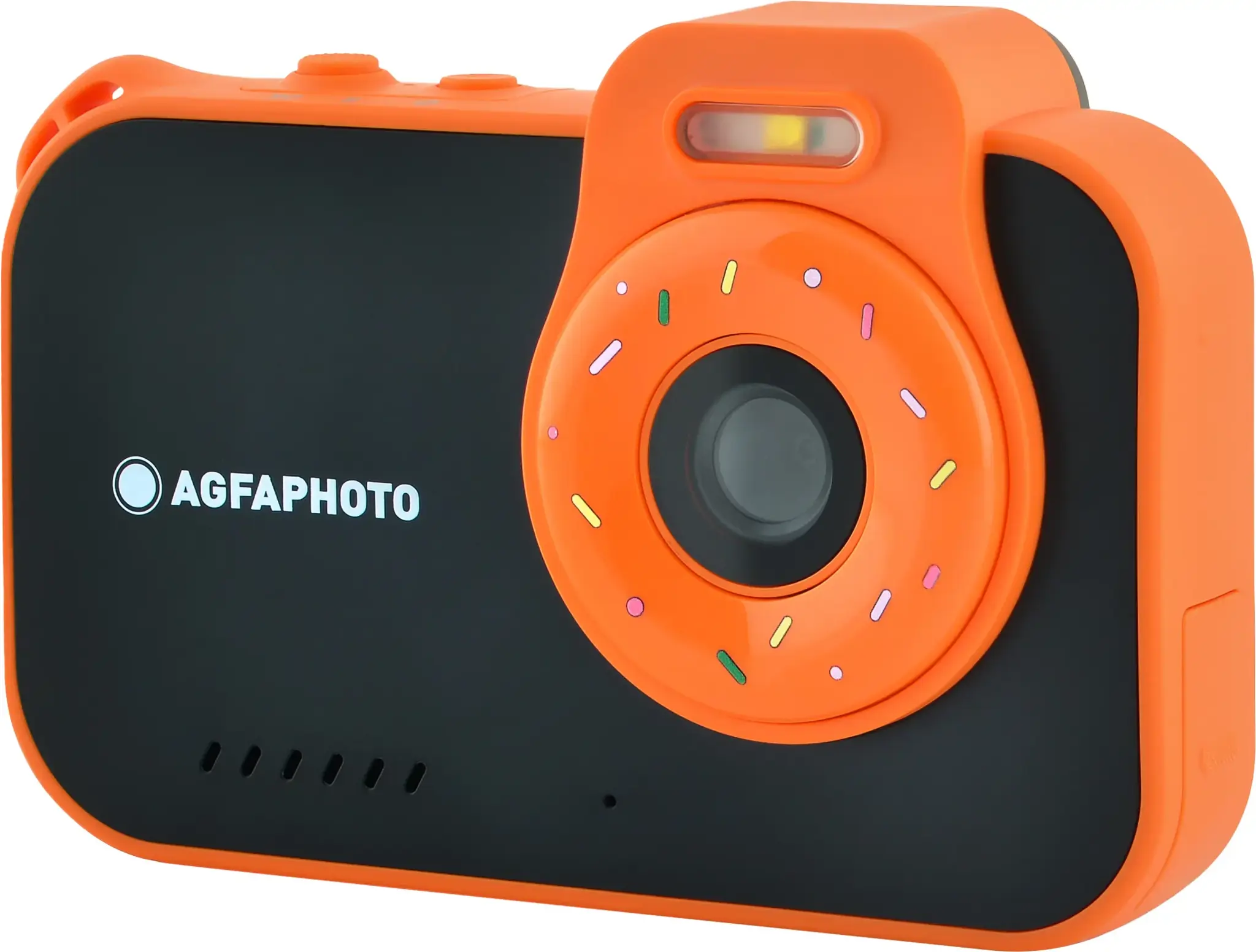 AgfaPhoto Realikids Cam Waterproof 2, black/orange