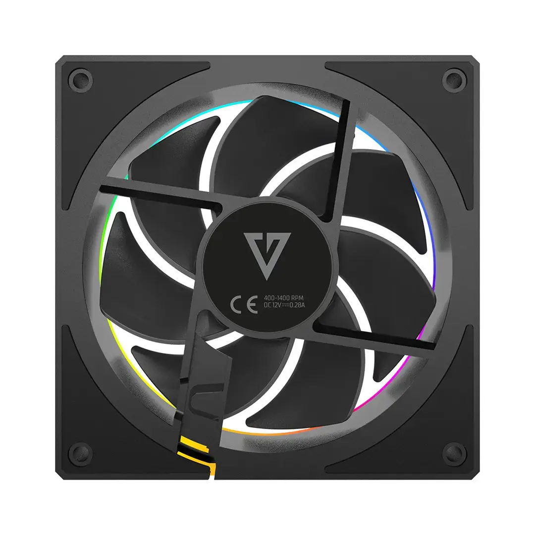 MODECOM VOLCANO LOOP 120 ARGB FAN Black