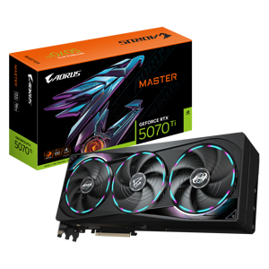 Vaizdo plokštė GIGABYTE GeForce RTX 5070 Ti 16 GB, GDDR7, GV-N507TAORUS M-16GD