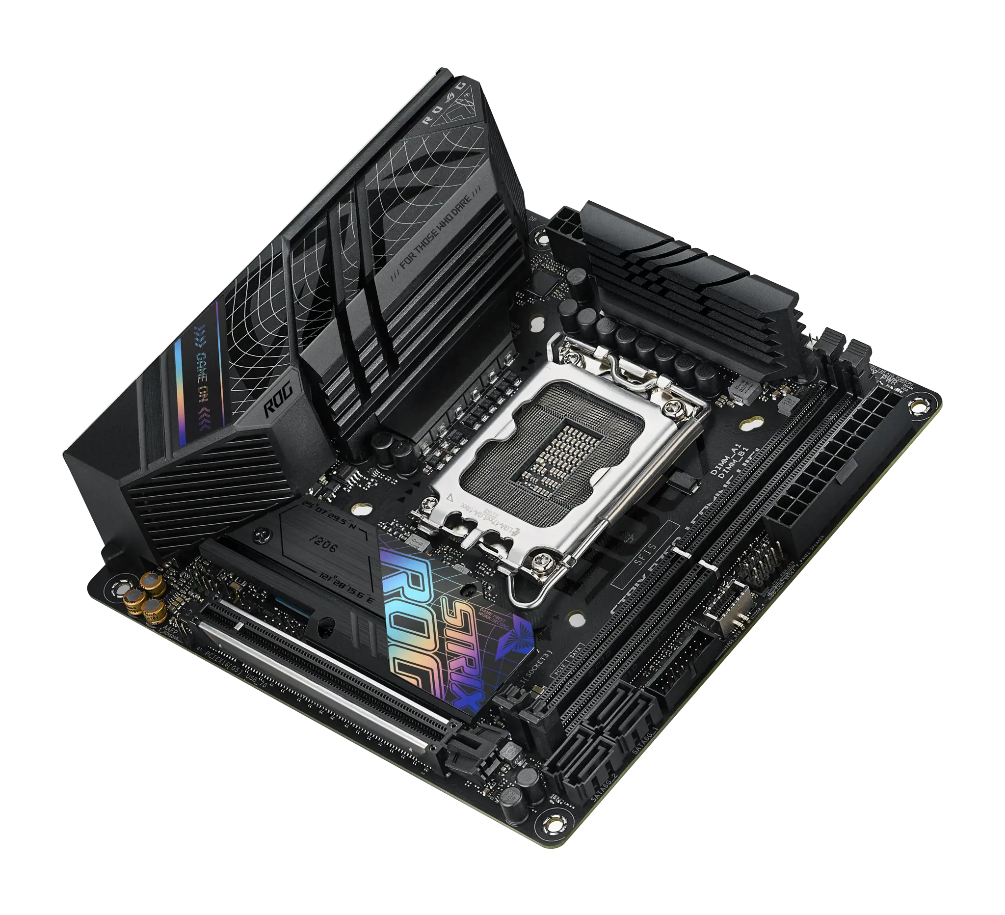 ASUS ROG STRIX B760-I GAMING WIFI, "Intel", LGA 1700, "Intel® Celeron®", "Intel® Core™ i3", "Intel® Core™ i5", "Intel® Core™ i7", "Intel® Core™ i9",..., LGA 1700, DDR5-SDRAM, 64 GB