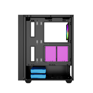 GEMBIRD kompiuterio korpusas Fornax 4000 ATX - ARGB apšvietimas juodas
