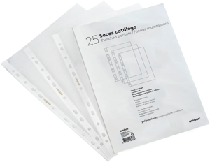 Pack 25 A5 PP Pockets Premium Ambar
