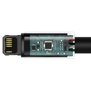 Baseus Tungsten Gold Cable USB to iP 2.4A 2m (black)