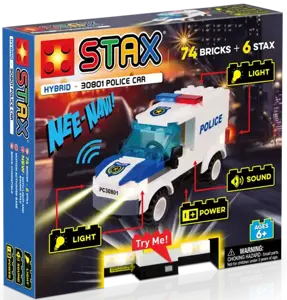 STAX konstruktorius Hybrid - Signalizuojantis policijos automobilis