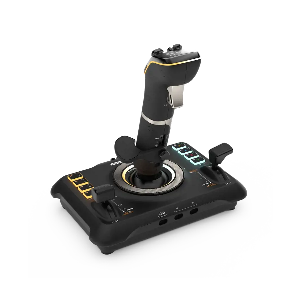 "Turtle Beach VelocityOne", Joystick, kompiuteris, "Xbox One", "Xbox Series S", "Xbox Series X", laidinis ir belaidis, "Bluetooth" / USB, C tipo USB, juodas