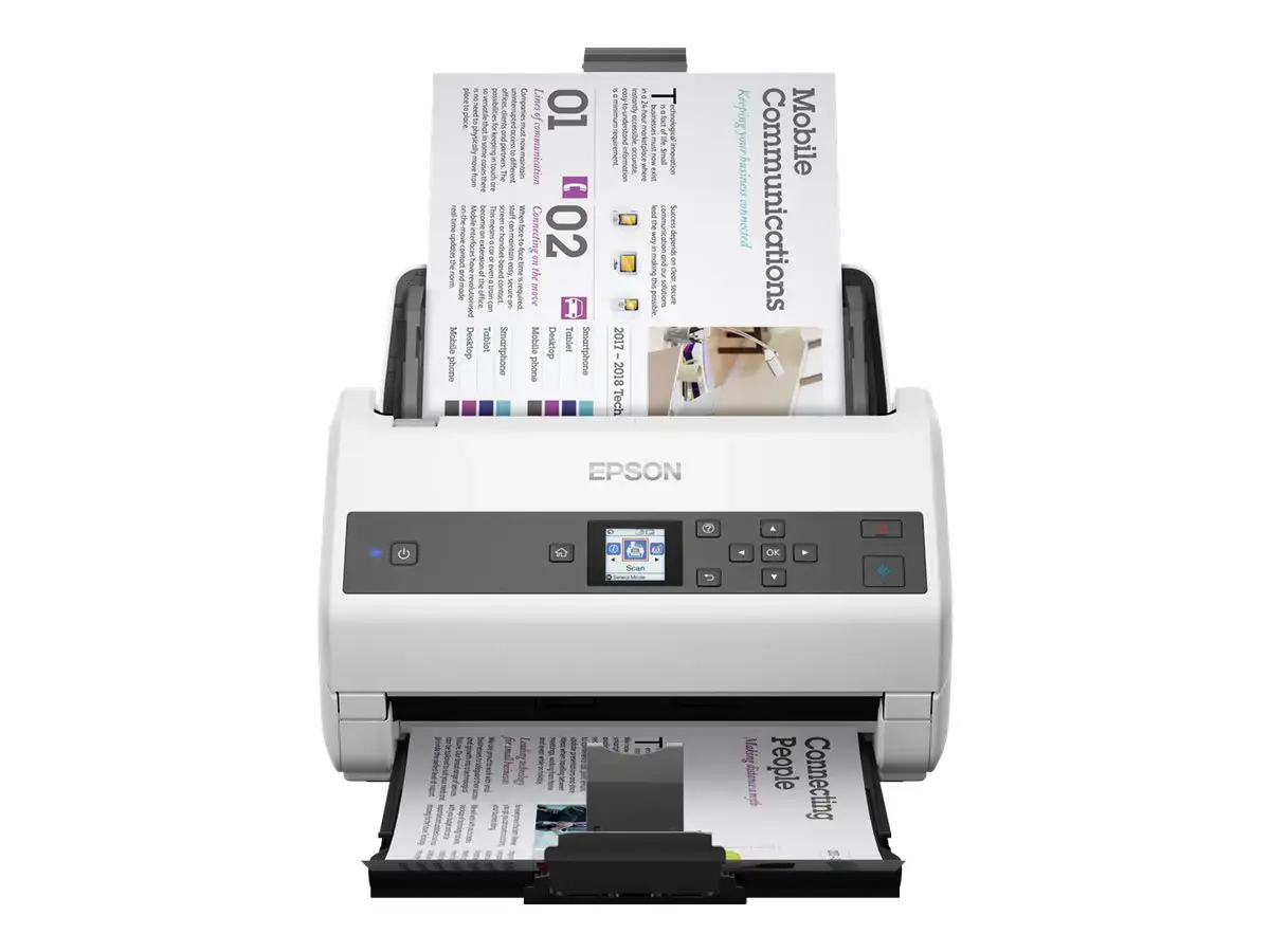 "Epson WorkForce DS-970", 600 x 600 DPI, 30 bitų, 24 bitų, 10 bitų, 8 bitų, 85 ppm