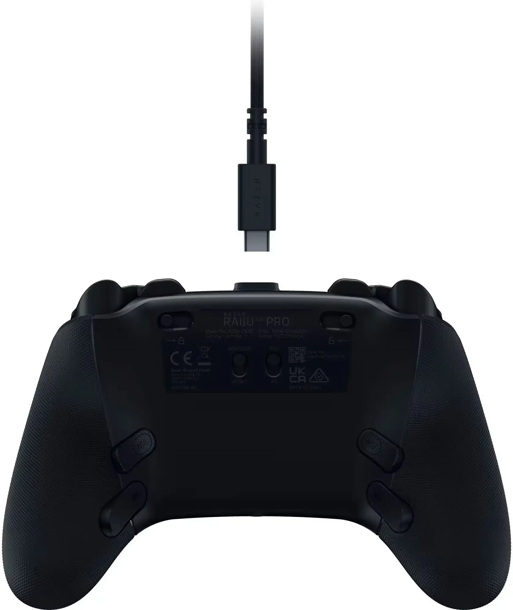 Razer Gaming Controller | Raiju V3 Pro for PS5 & PC | Black