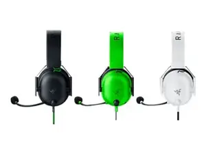 Razer Gaming Headset | BlackShark V2 X | Wired | Over-Ear | Microphone | Special White Edition | Noise canceling