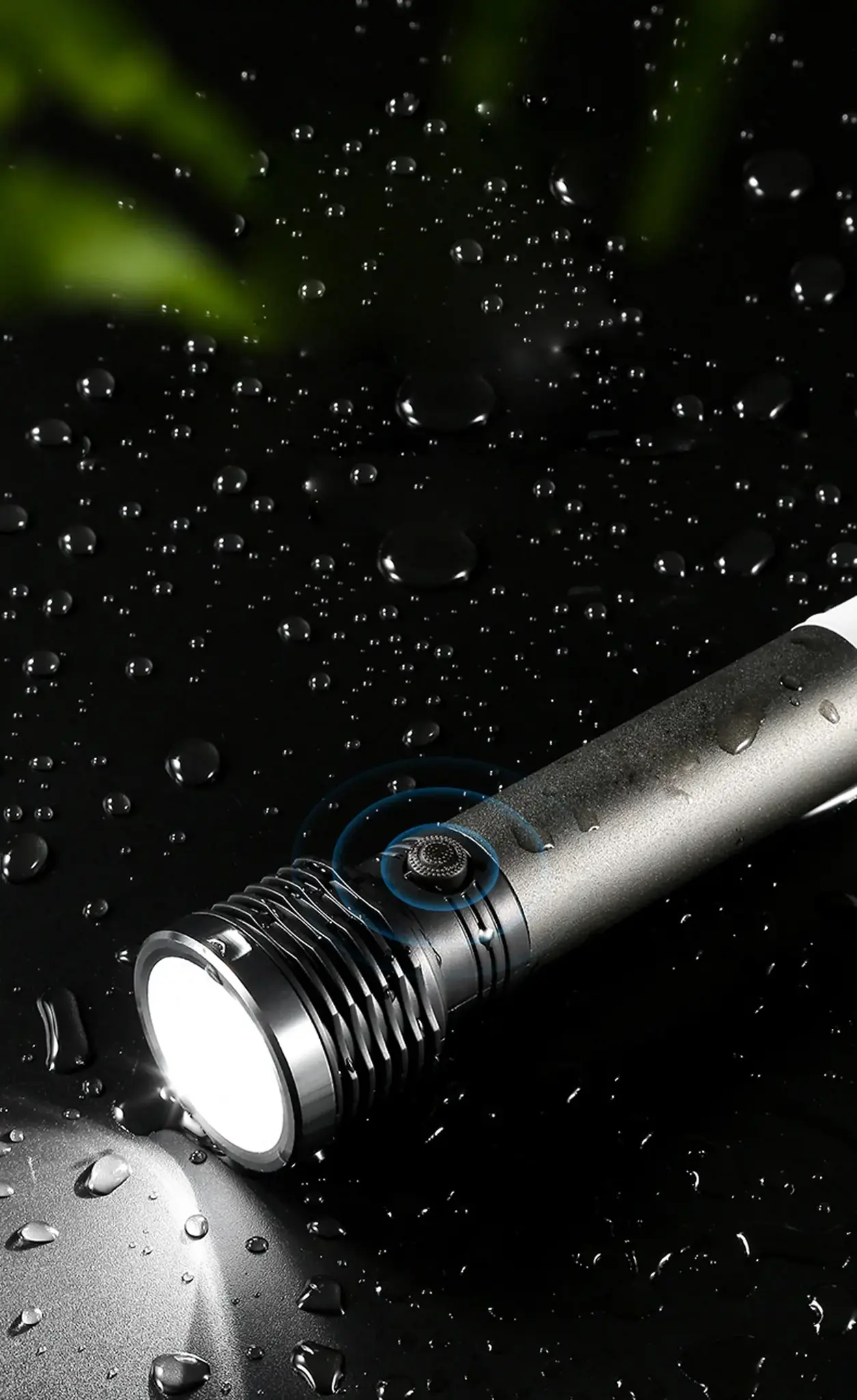 Platininis žibintuvėlis 3W 1200mAh, pilkos spalvos (45772)