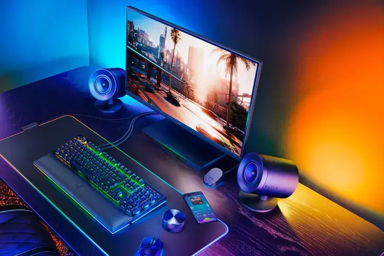 "Razer Nommo V2 Pro" - 2.1 žaidimų garsiakalbiai