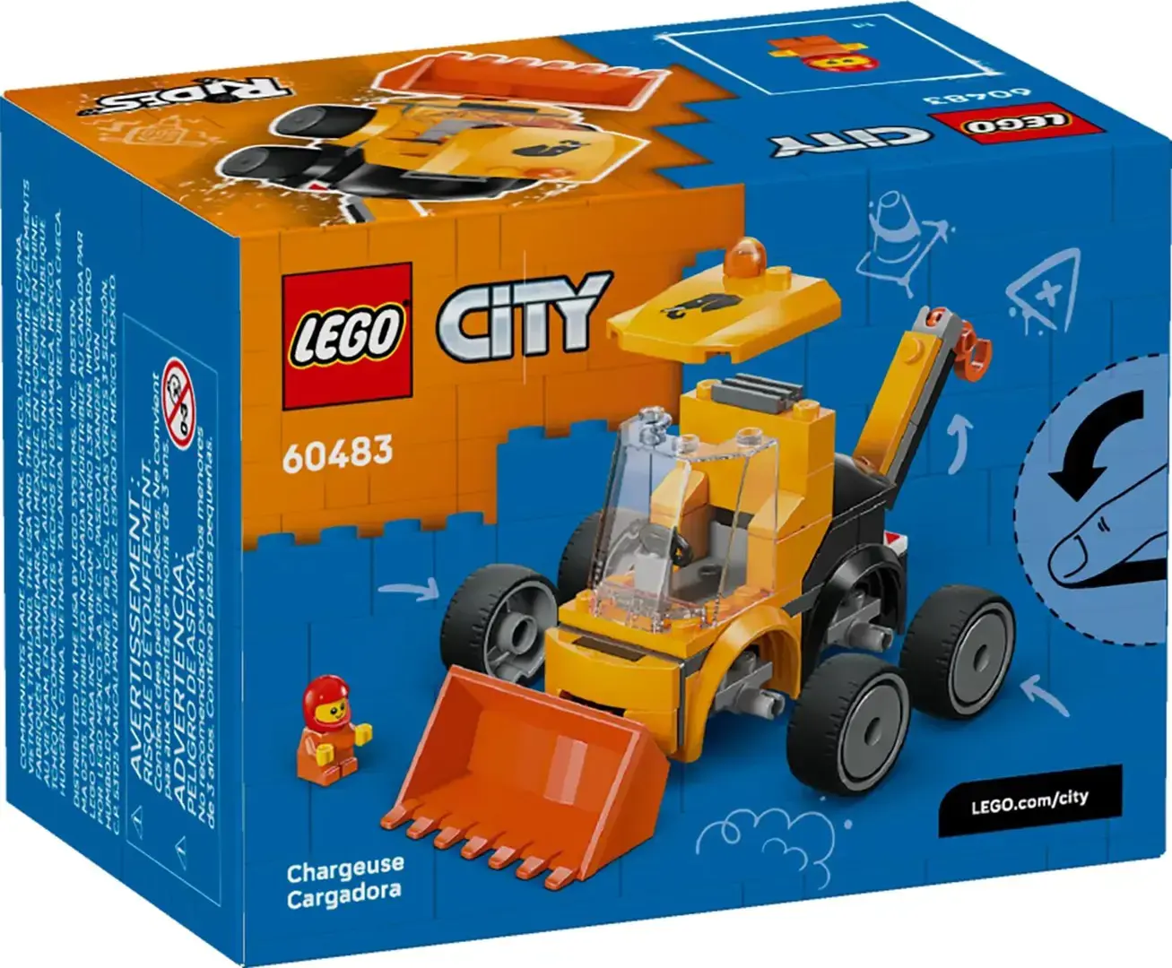 LEGO CITY 60483 Rides - Construction Loader
