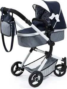 Lėlių vežimėlis BAYER Design 18481AB Combi Neo Vario deep Blue