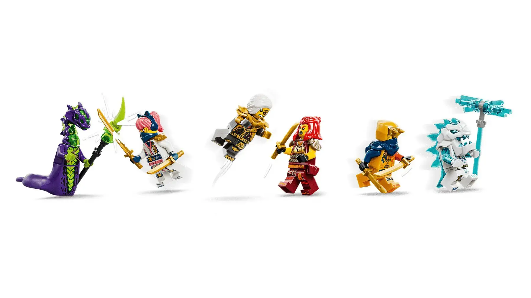 LEGO NINJAGO 71868 Wyldfyre's Transforming Dragon Mech
